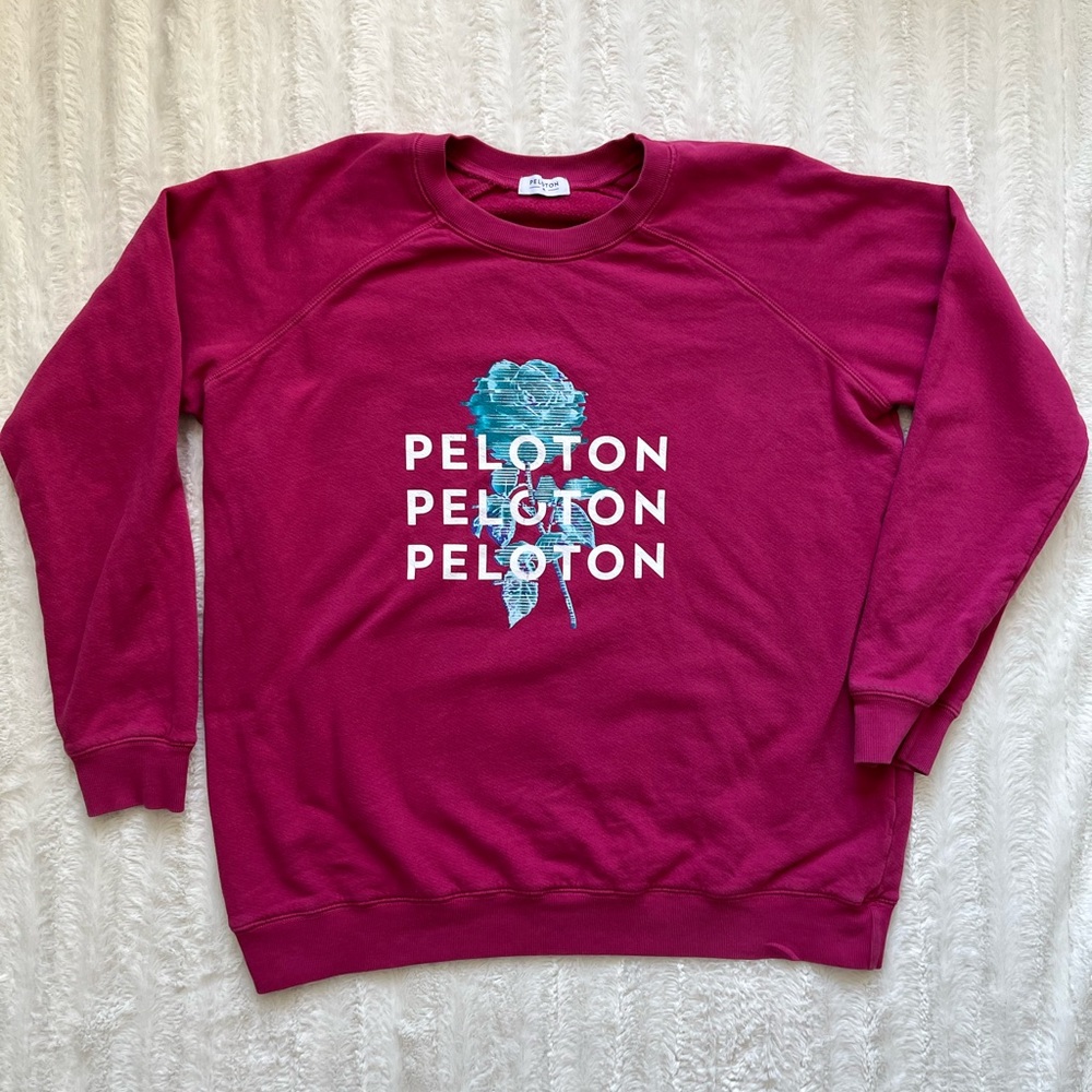 Peloton Crewneck Sweater sz M
